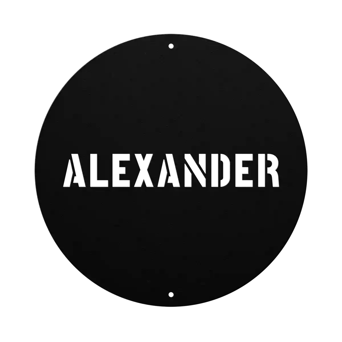 Alexander Family Name Sign