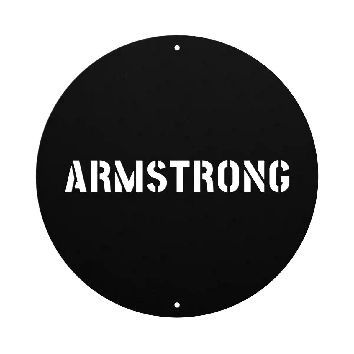 Armstrong Family Name Sign