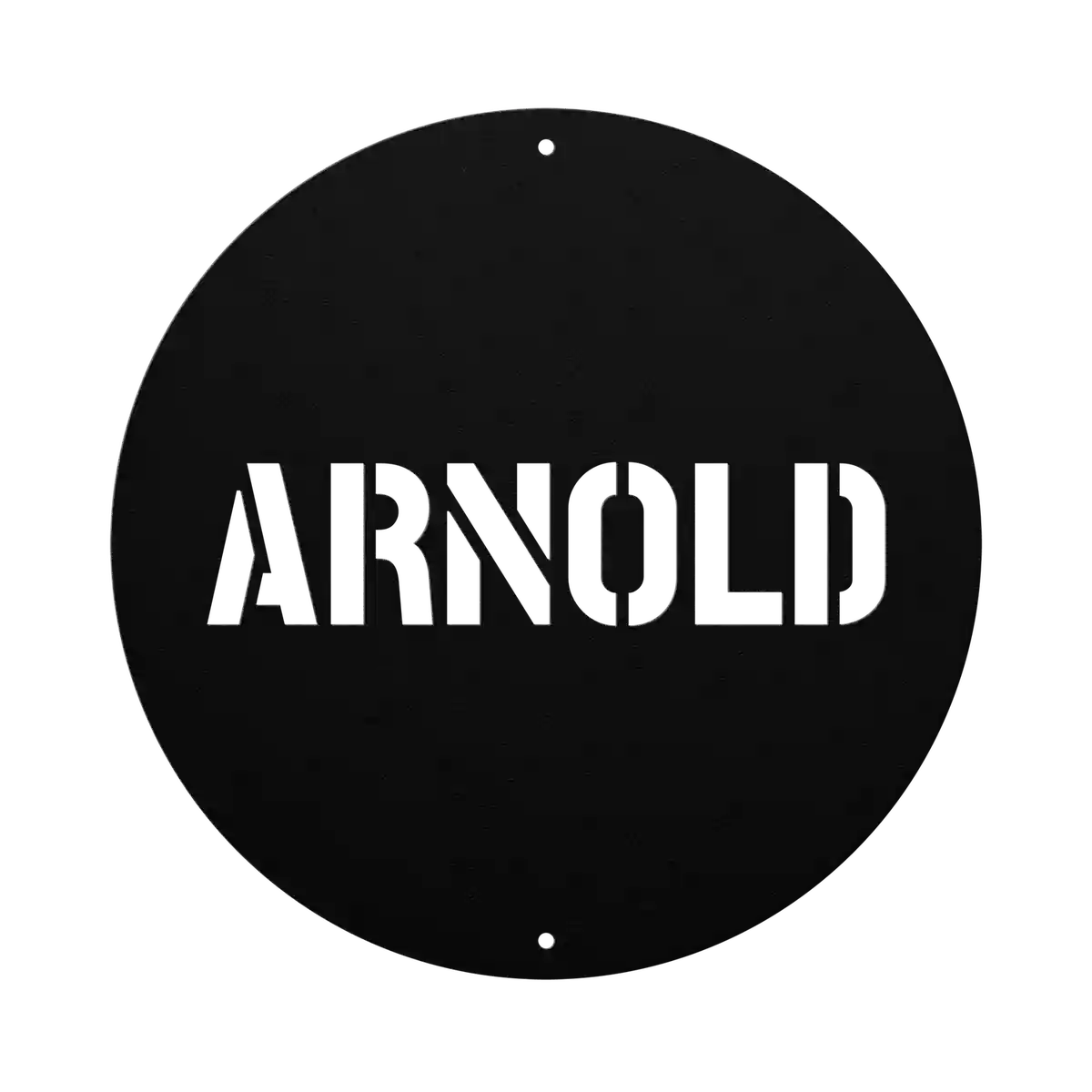 Arnold Family Name Sign