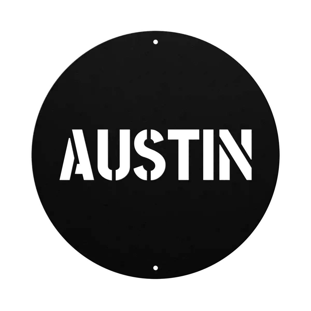 Austin Family Name Sign