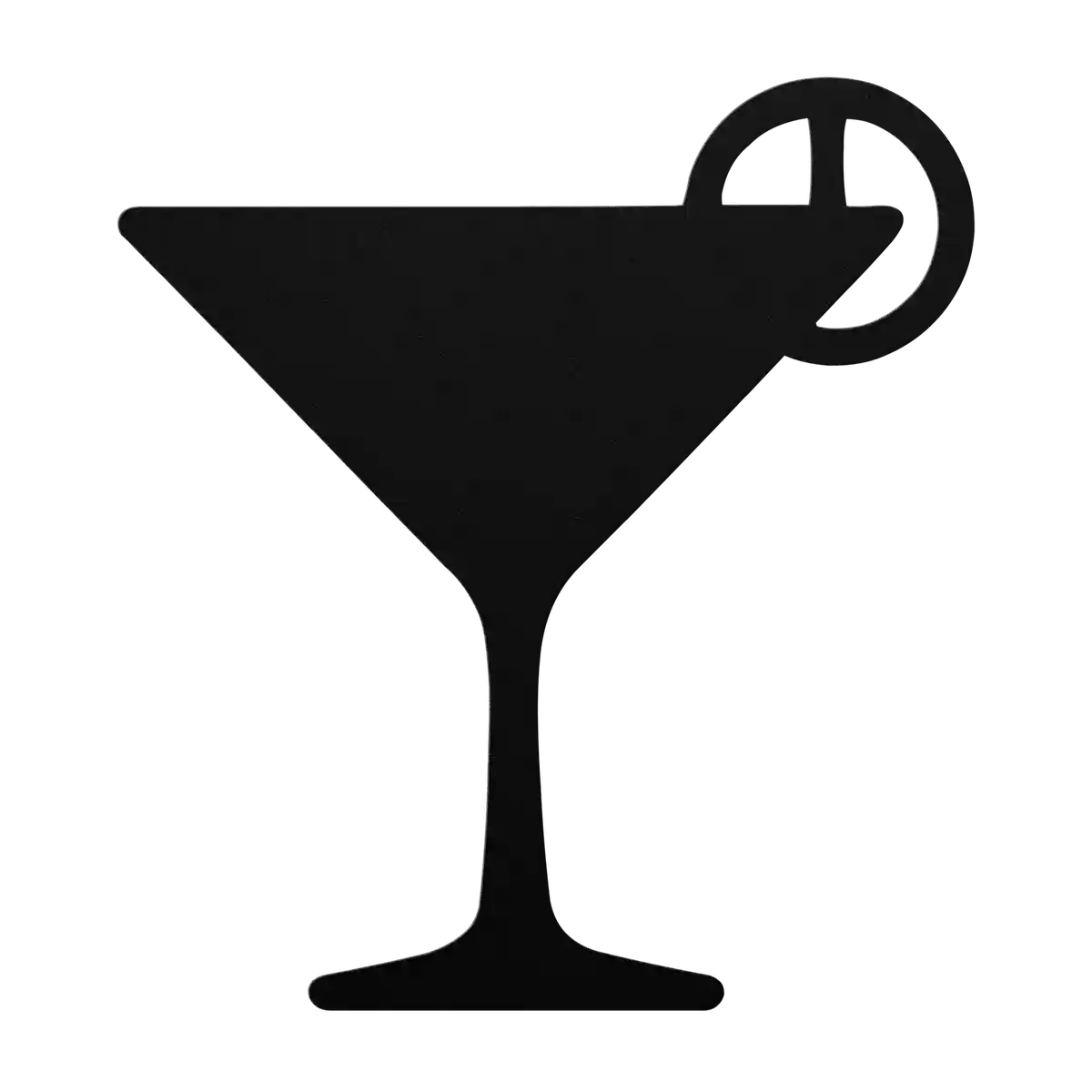 Bar Citrus Wheel Cocktail Metal Sign