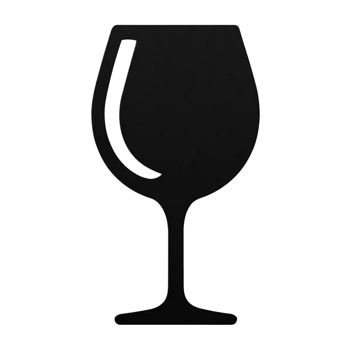 Bar Classic Wine Glass Metal Sign