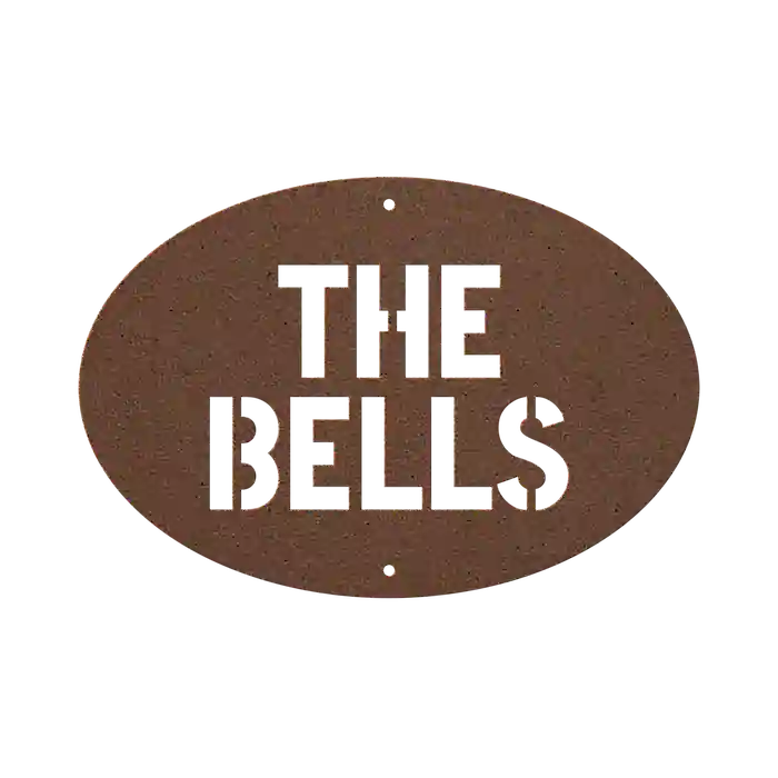 Bell Family Name Sign