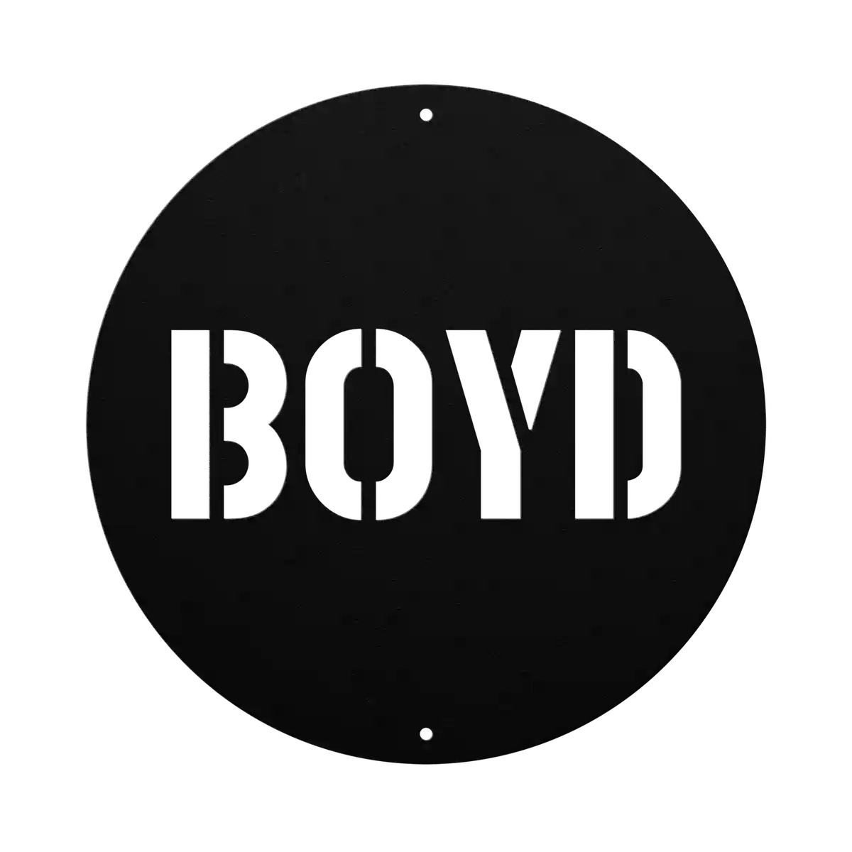 Boyd Family Name Sign