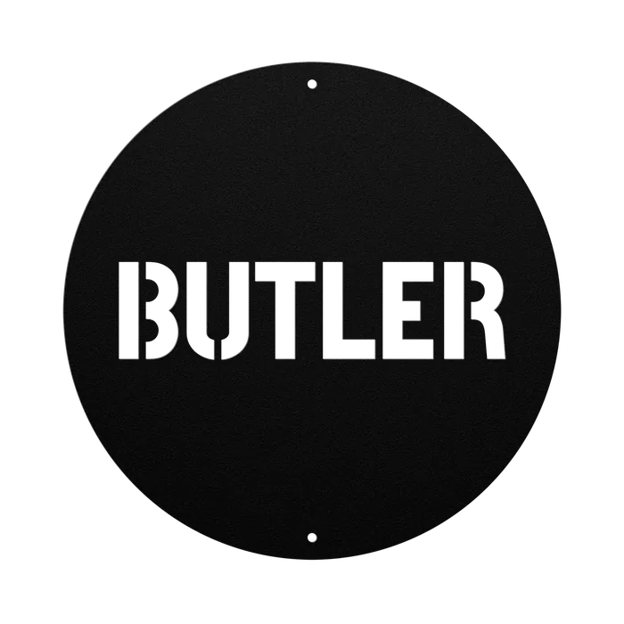 Butler Family Name Sign