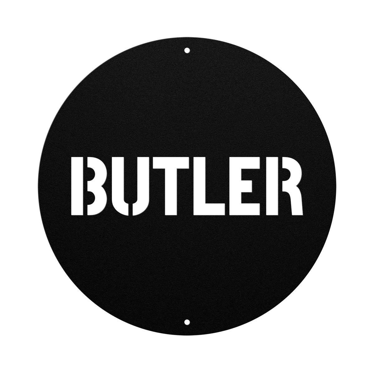Butler Family Name Sign