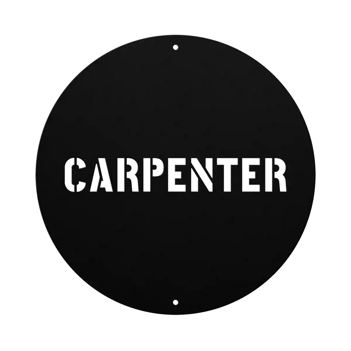 Carpenter Family Name Sign