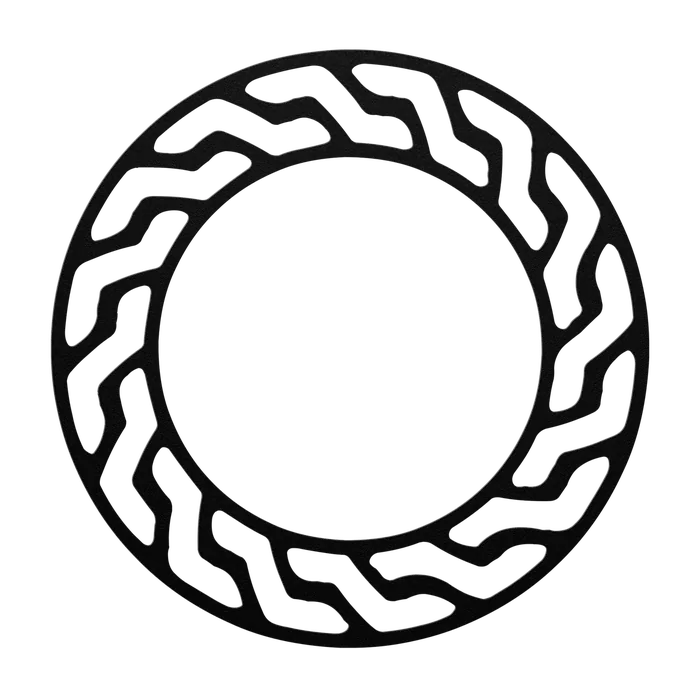 Celtic Cable Ring Metal Sign