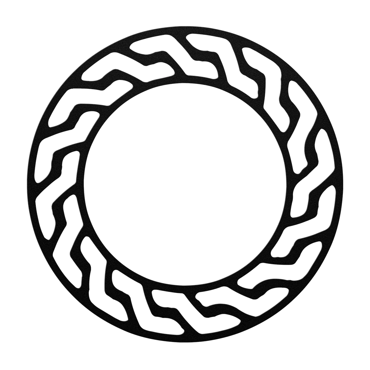Celtic Cable Ring Metal Sign