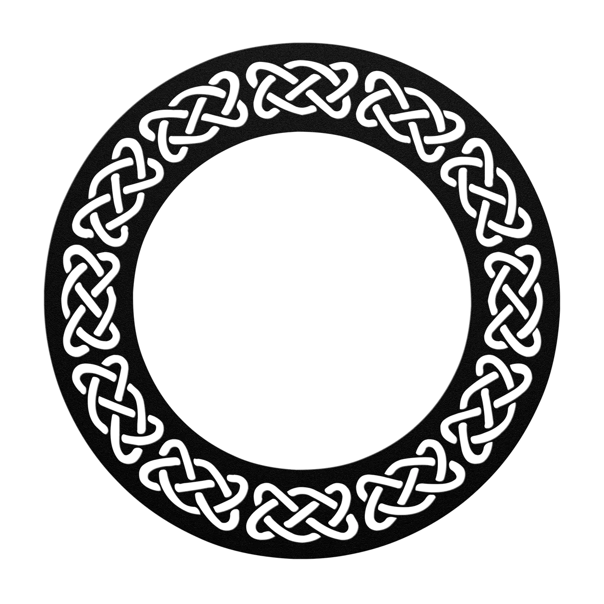 Celtic Knot Panel Ring Metal Sign