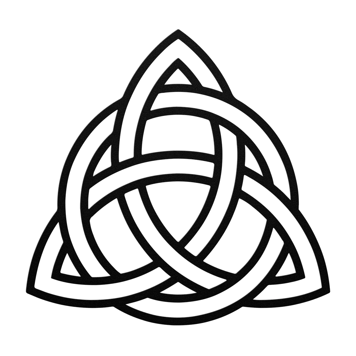 Celtic Trinity Circle Metal Sign
