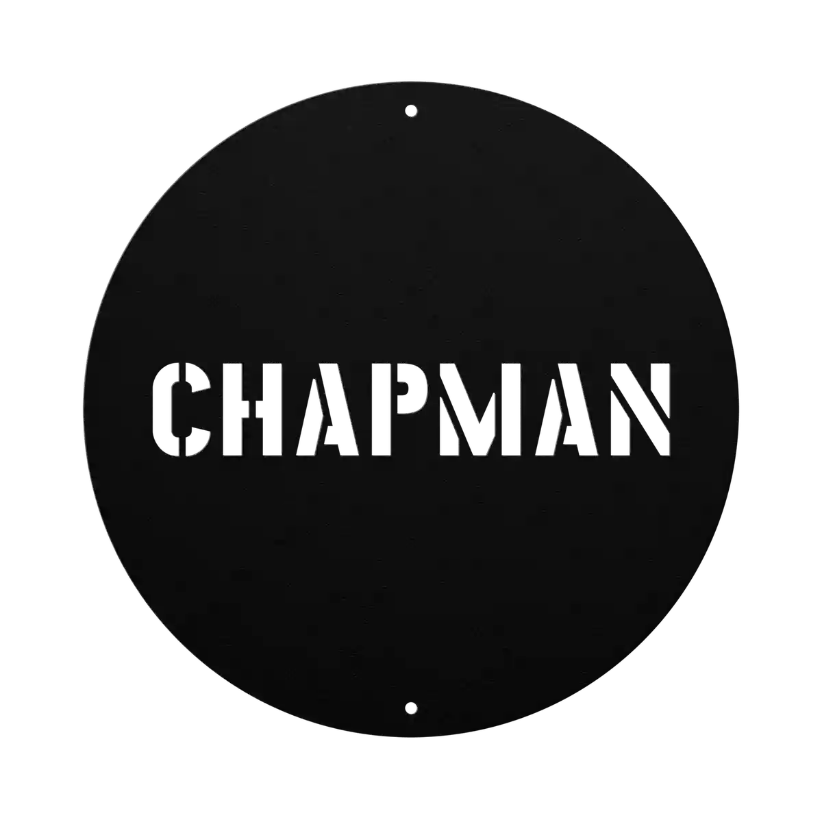 Chapman Family Name Sign