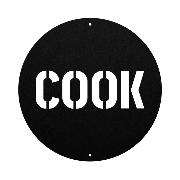 Cook Family Name Sign