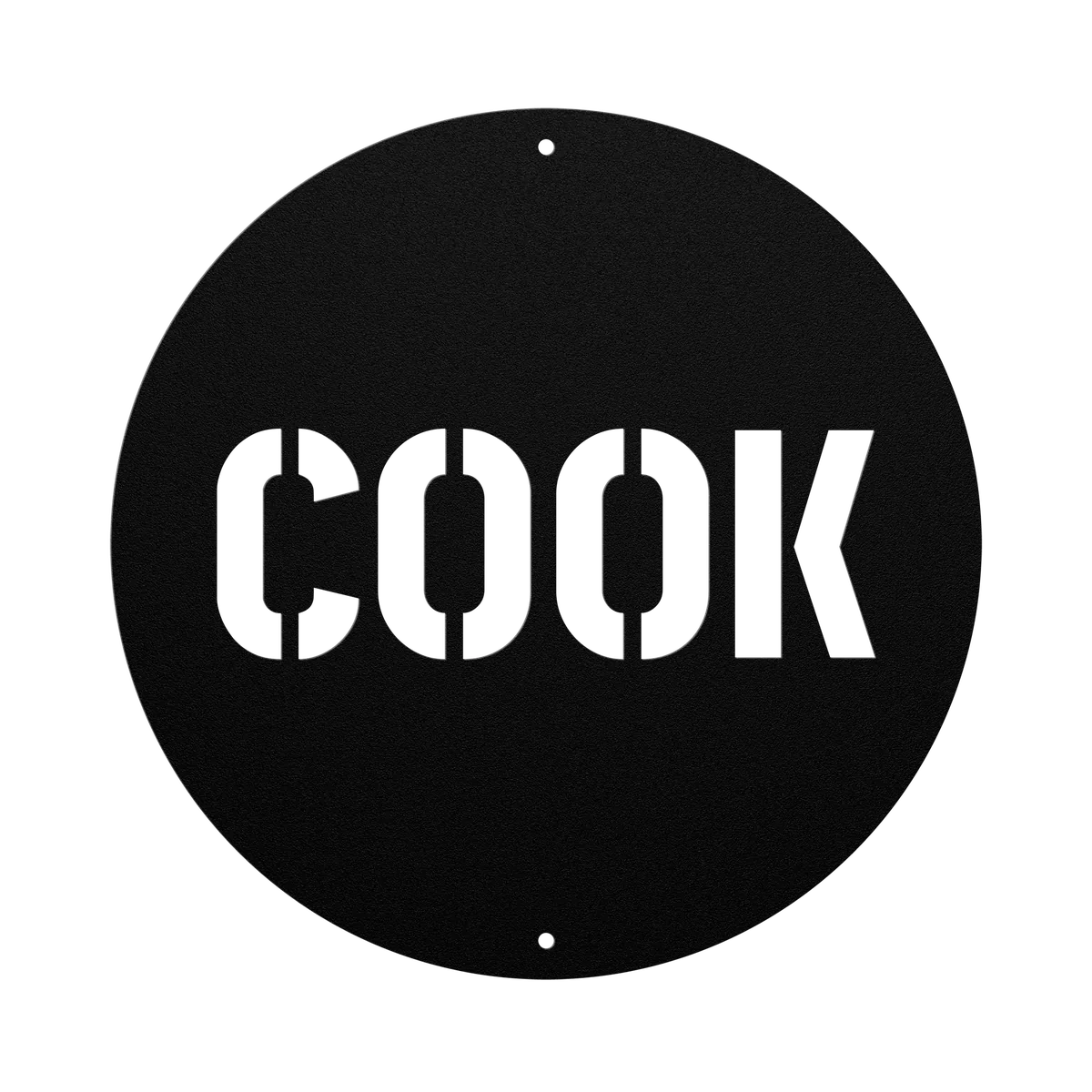 Cook Family Name Sign