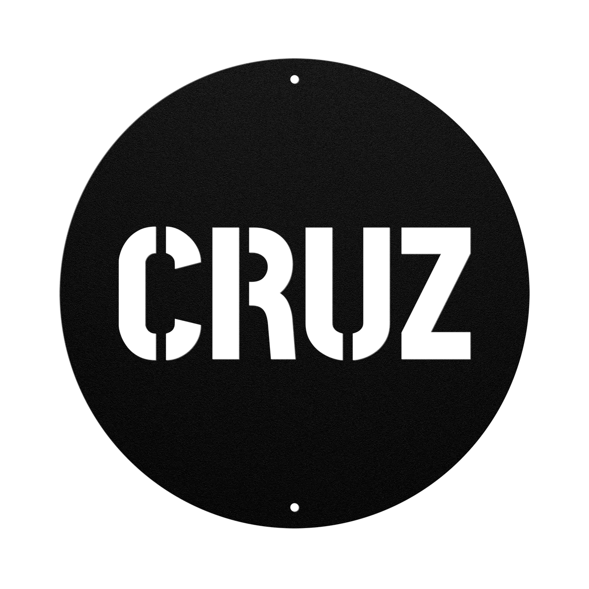 Cruz Family Name Sign