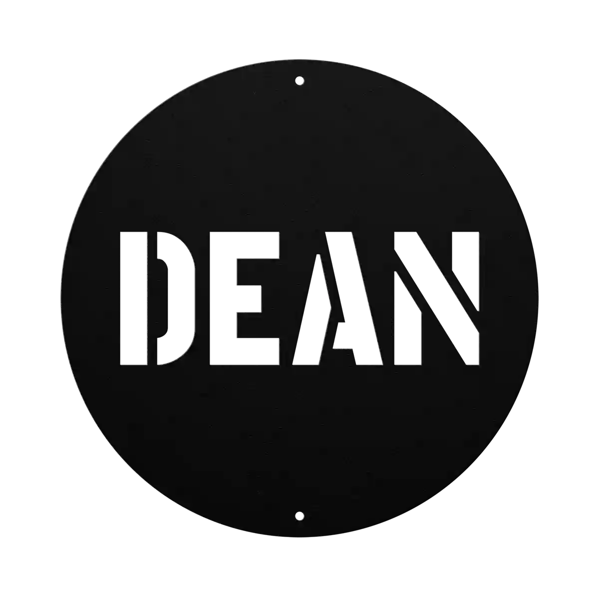 Dean Family Name Sign