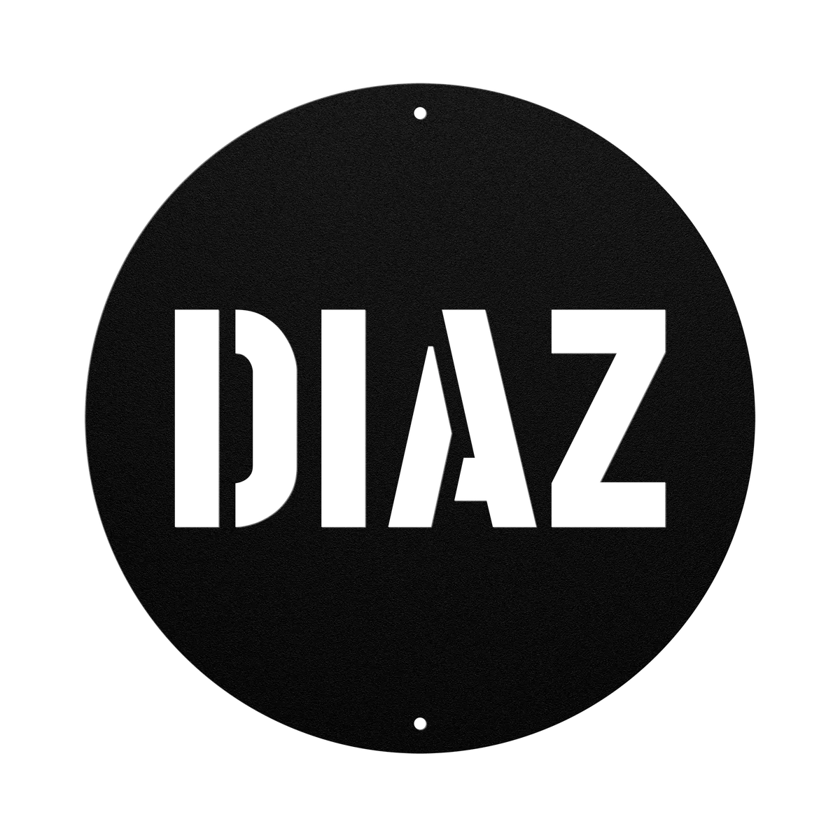 Diaz Family Name Sign