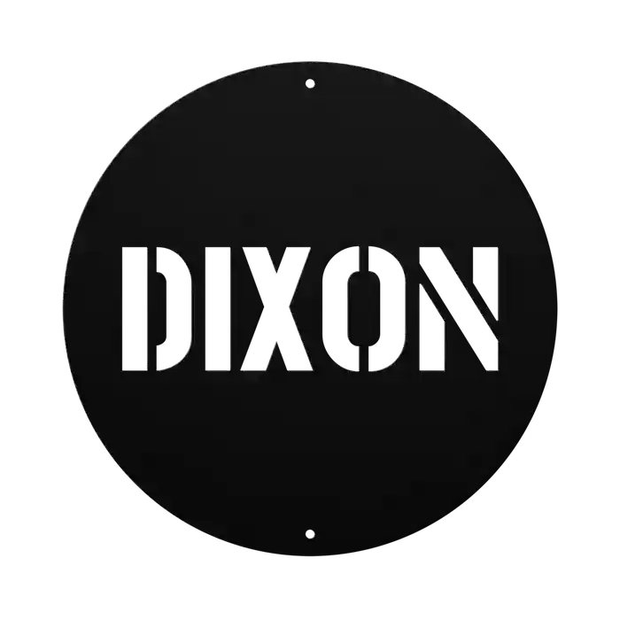 Dixon Family Name Sign
