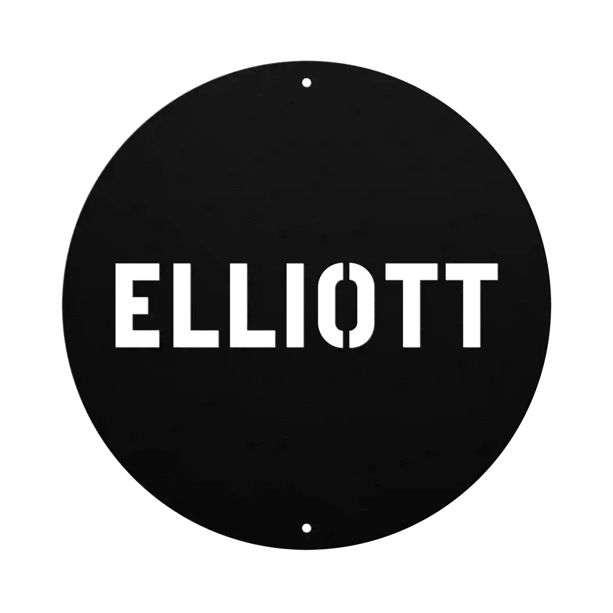 Elliott Family Name Sign