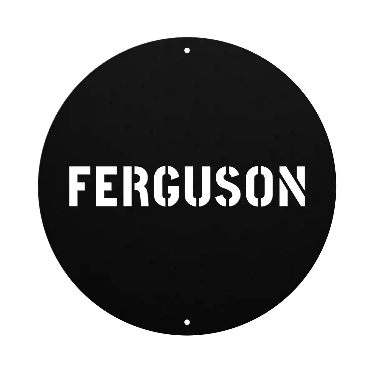 Ferguson Family Name Sign