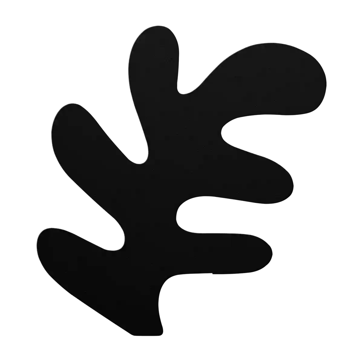 Flower Oak Cutout Metal Sign