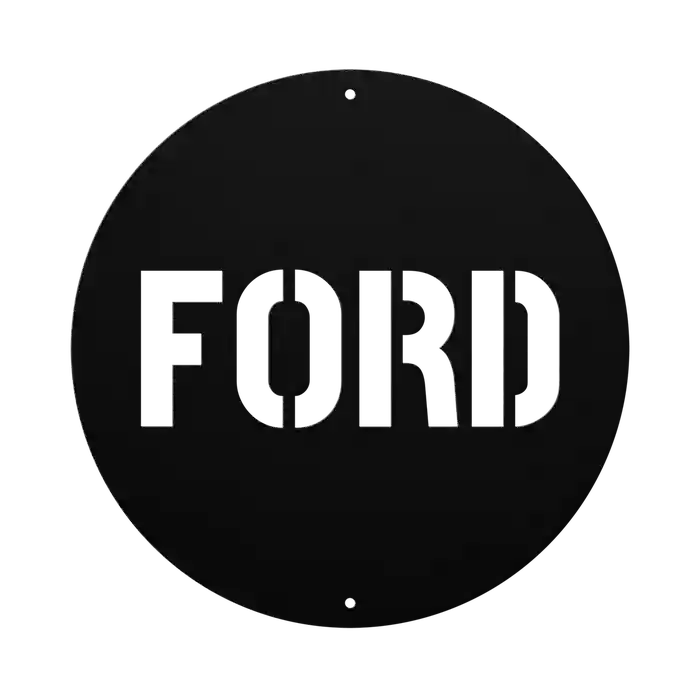 Ford Family Name Sign