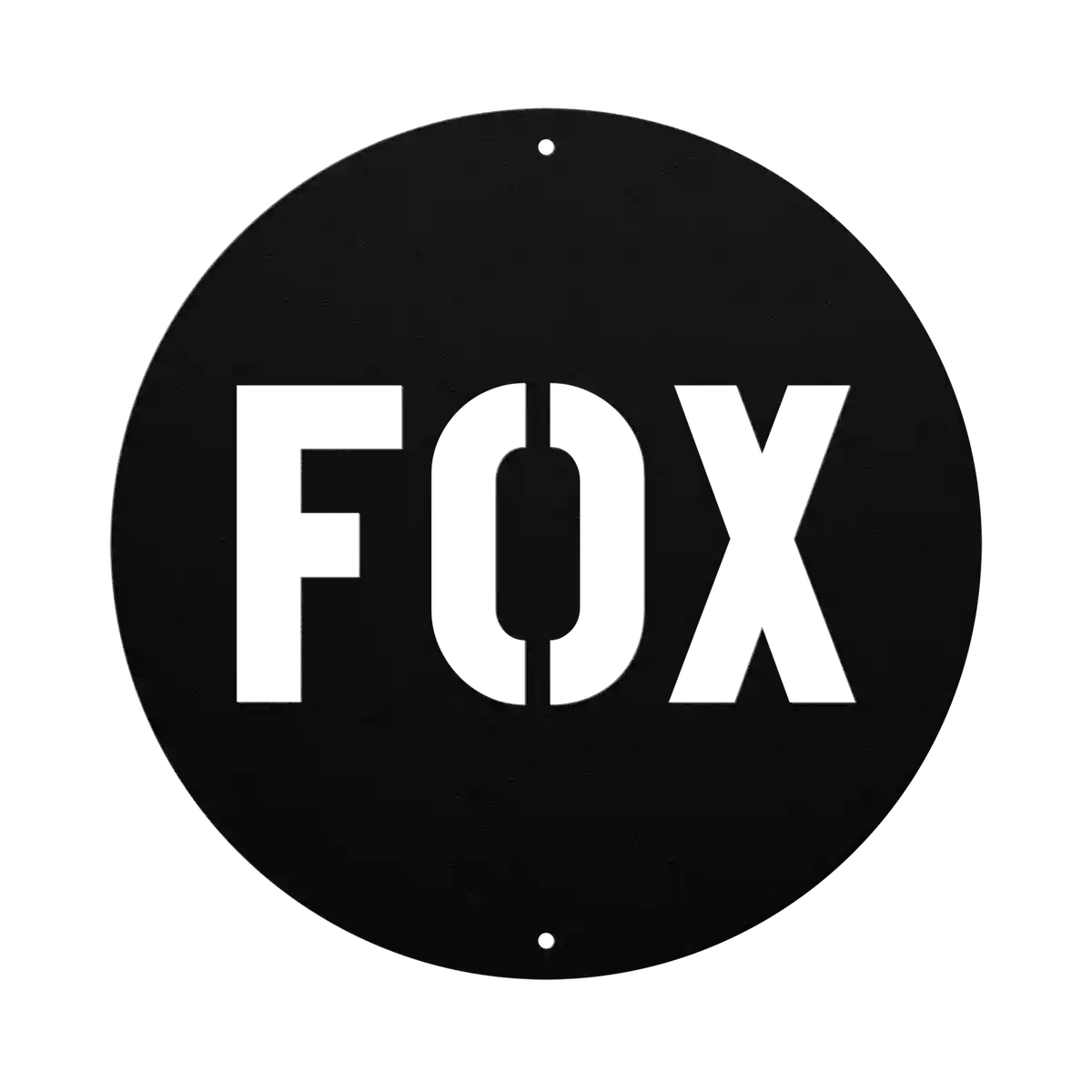 Fox Family Name Sign