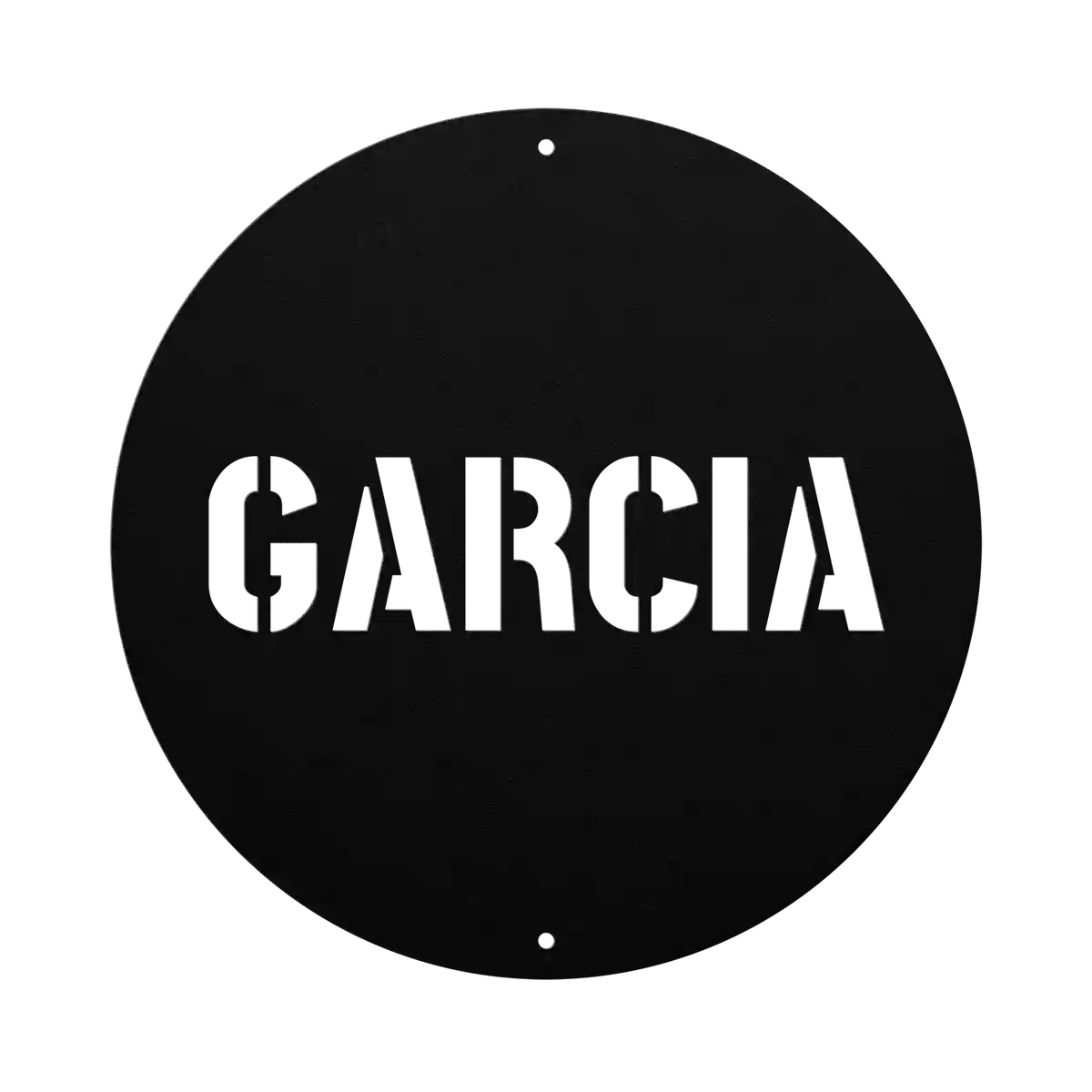 Garcia Family Name Sign