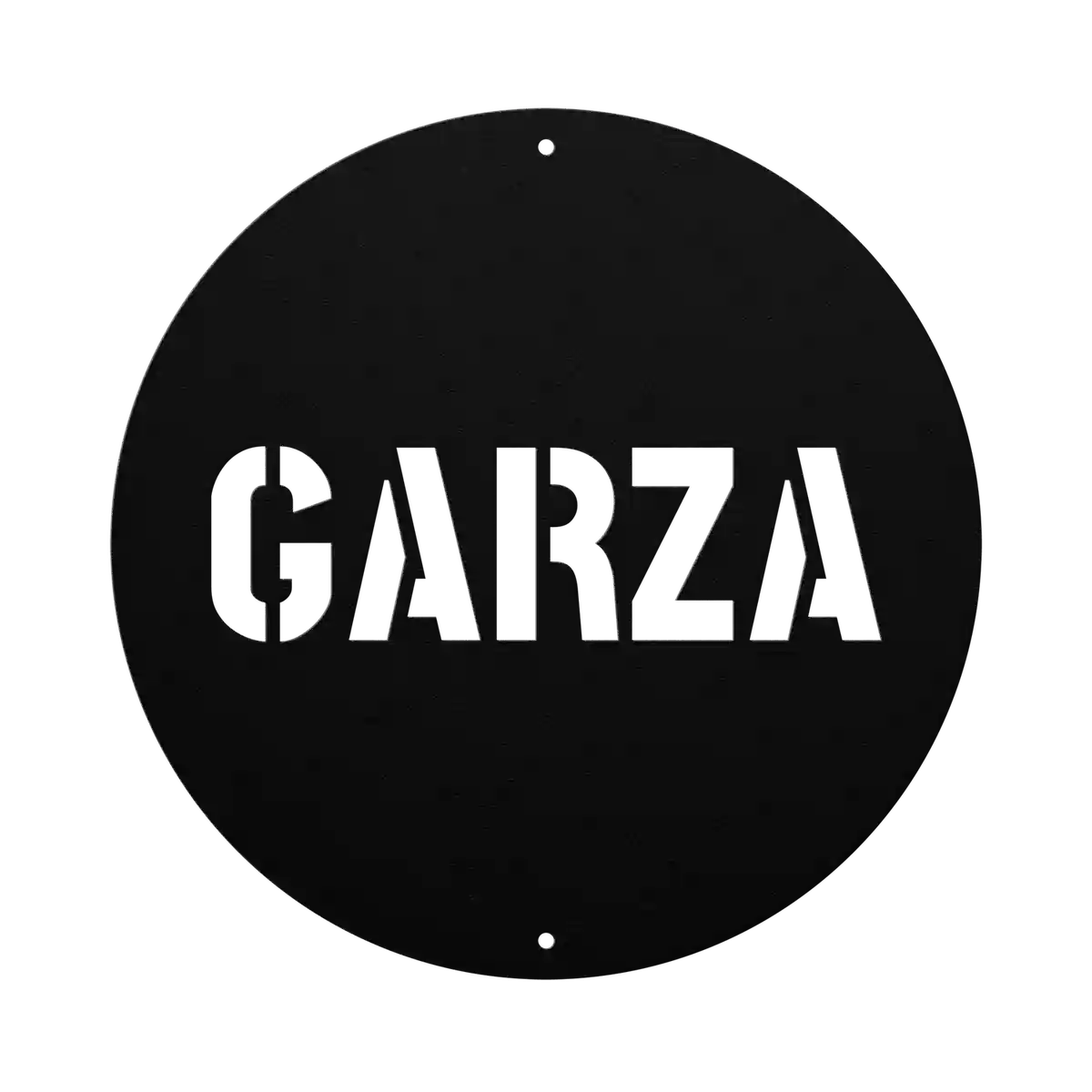 Garza Family Name Sign