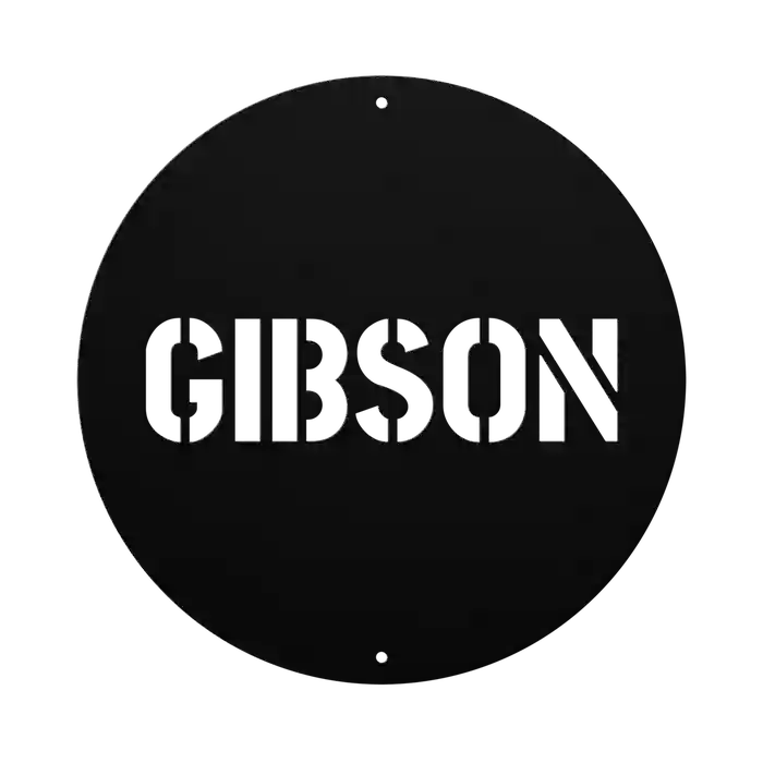 Gibson Family Name Sign