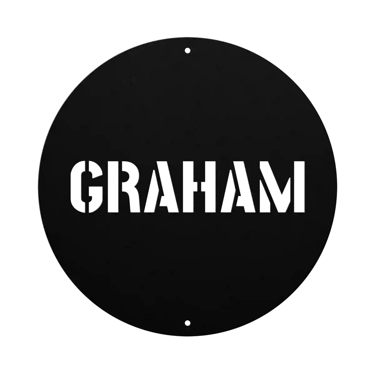 Graham Family Name Sign