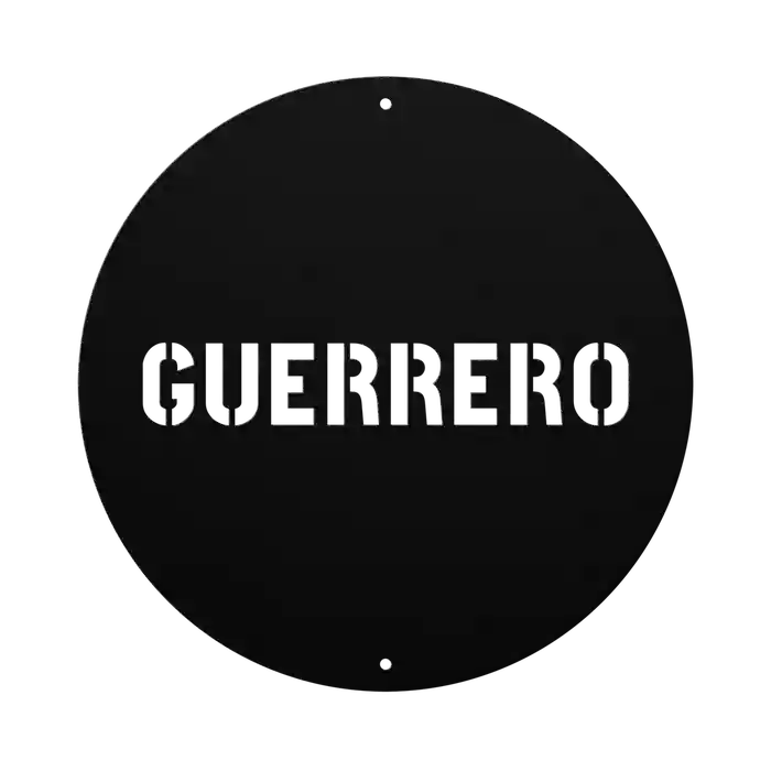 Guerrero Family Name Sign