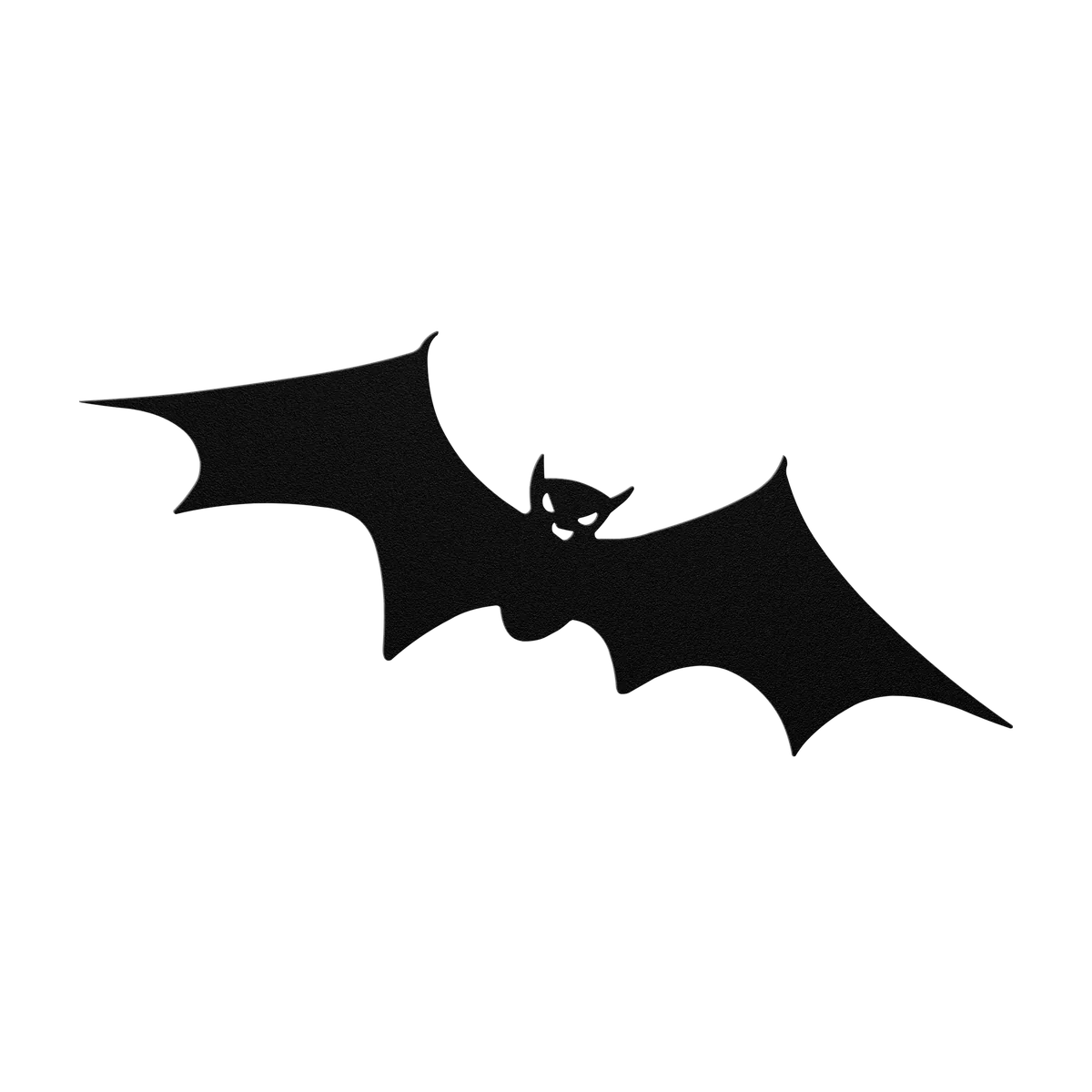 Halloween Banking Bat Metal Sign