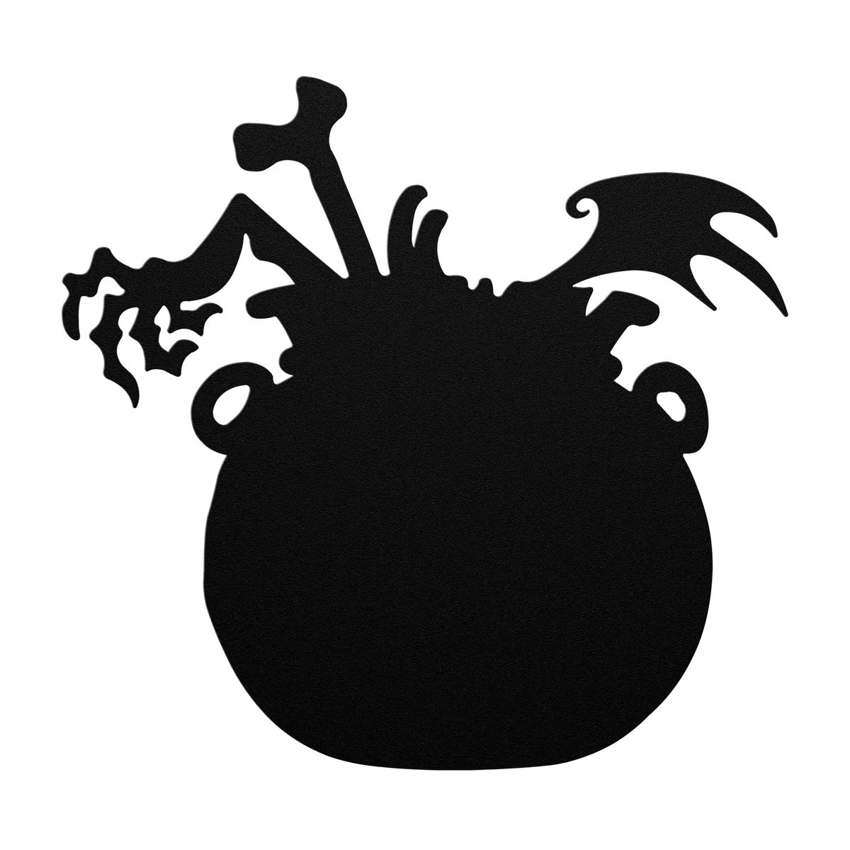 Halloween Bubbling Cauldron Metal Sign