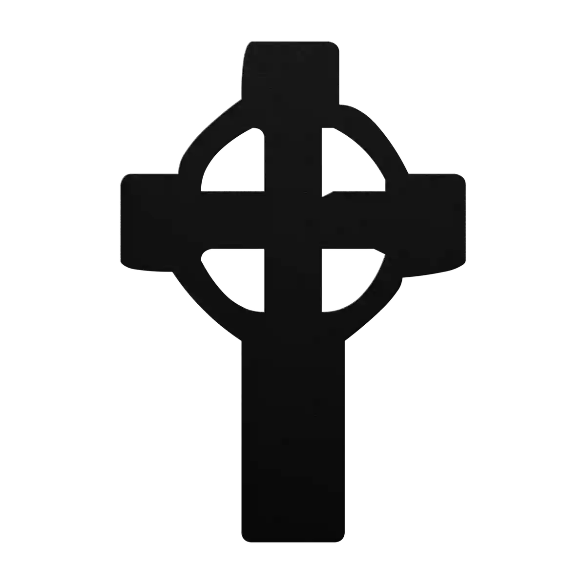 Halloween Celtic Cross Metal Sign