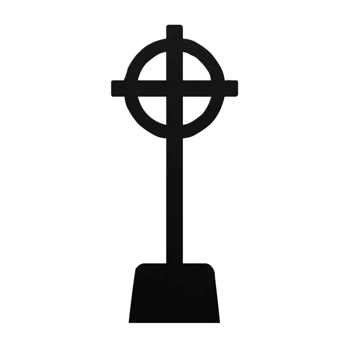 Halloween Celtic Grave Marker Metal Sign