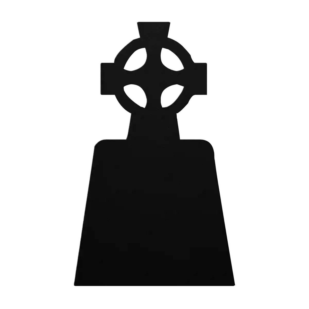 Halloween Celtic Headstone Metal Sign
