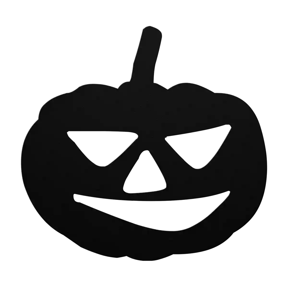 Halloween Classic Pumpkin Metal Sign