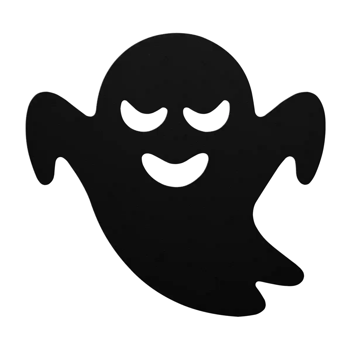Halloween Dozing Ghost Metal Sign
