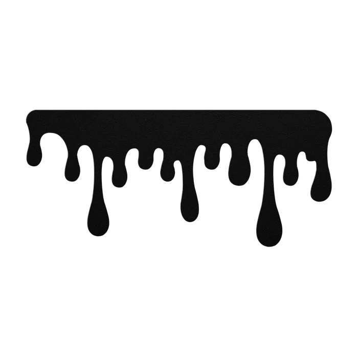 Halloween Dripping Blood Band Metal Sign