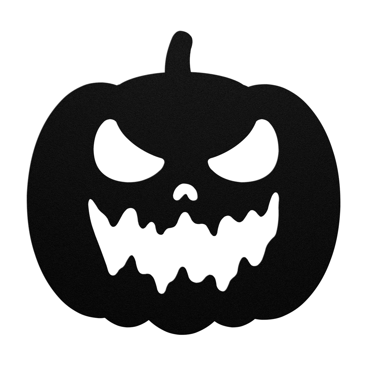 Halloween Drooling Jack-o-Lantern Metal Sign