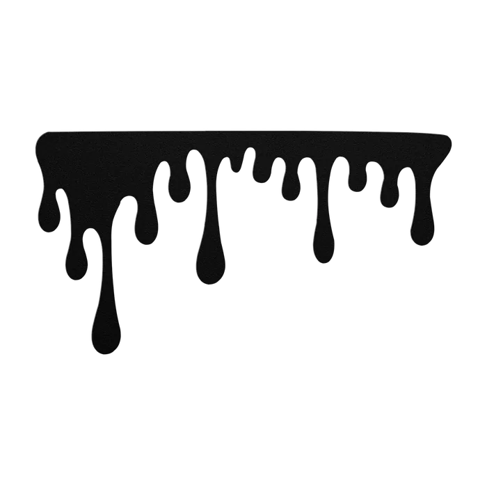 Halloween Fine Blood Drip Metal Sign