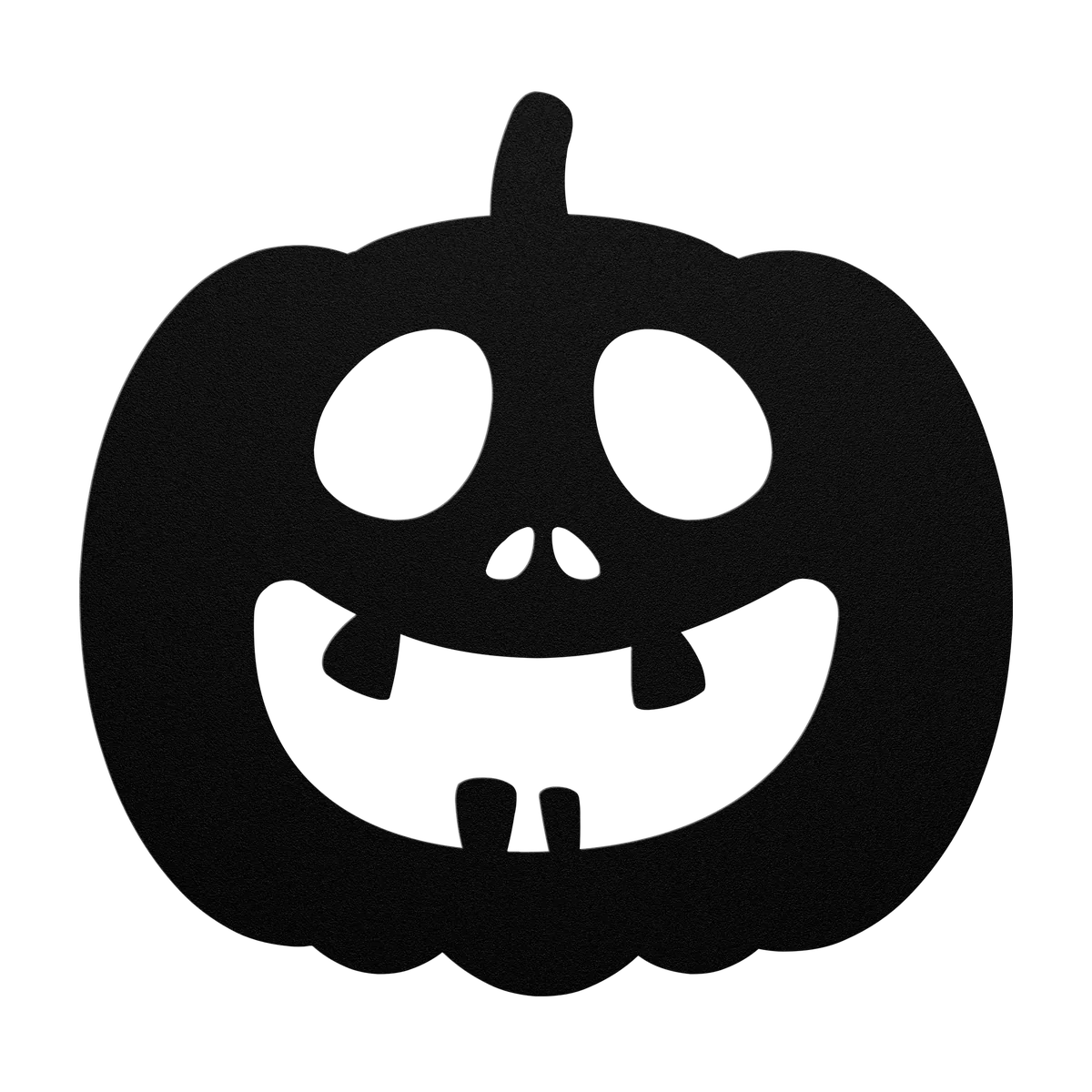 Halloween Friendly Jack-o-Lantern Metal Sign