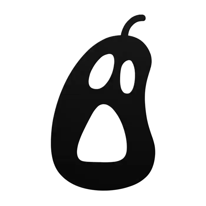 Halloween Gasping Gourd Metal Sign