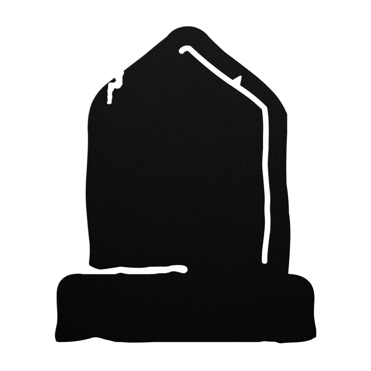 Halloween Gothic Headstone Metal Sign