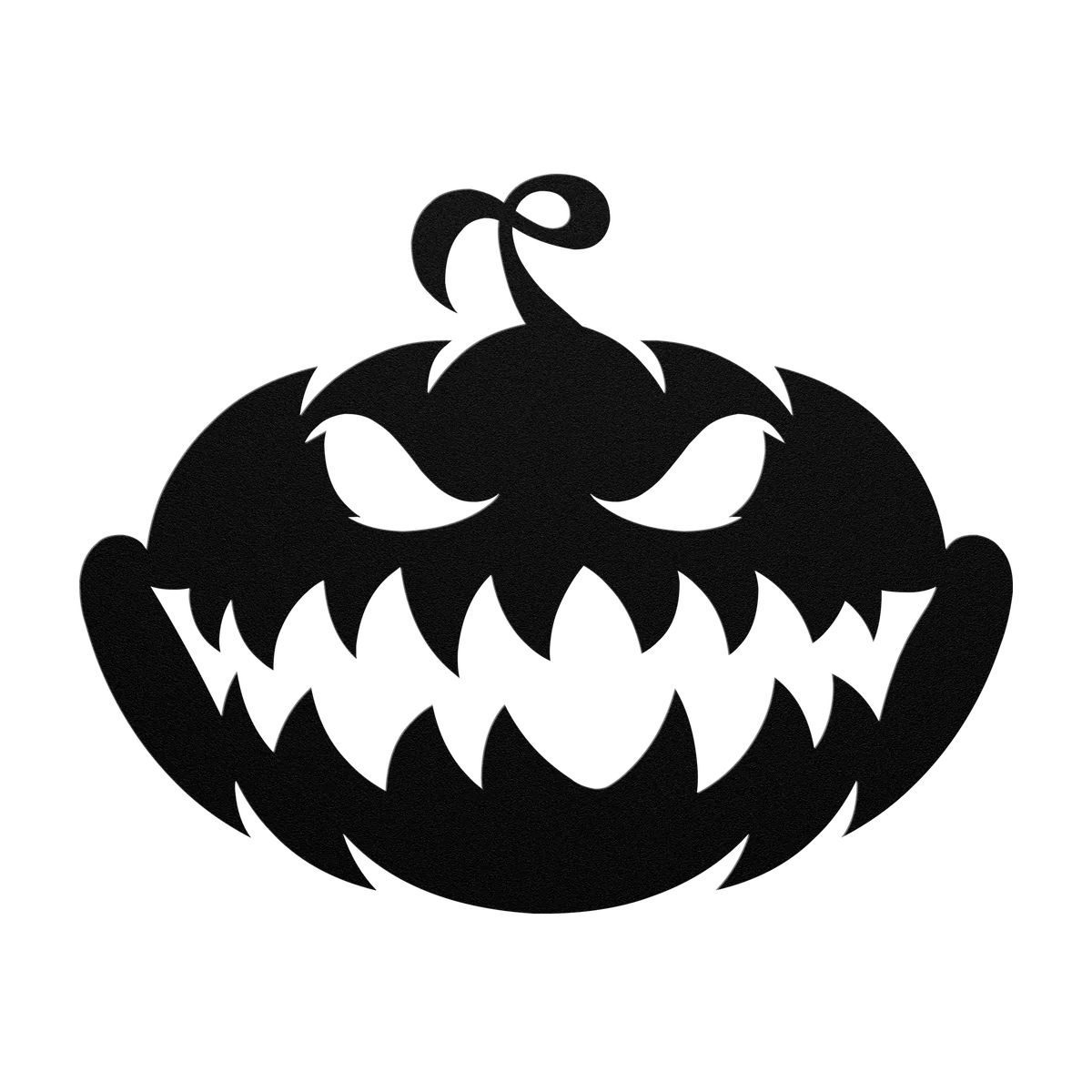 Halloween Grinning Jack-o-Lantern Metal Sign