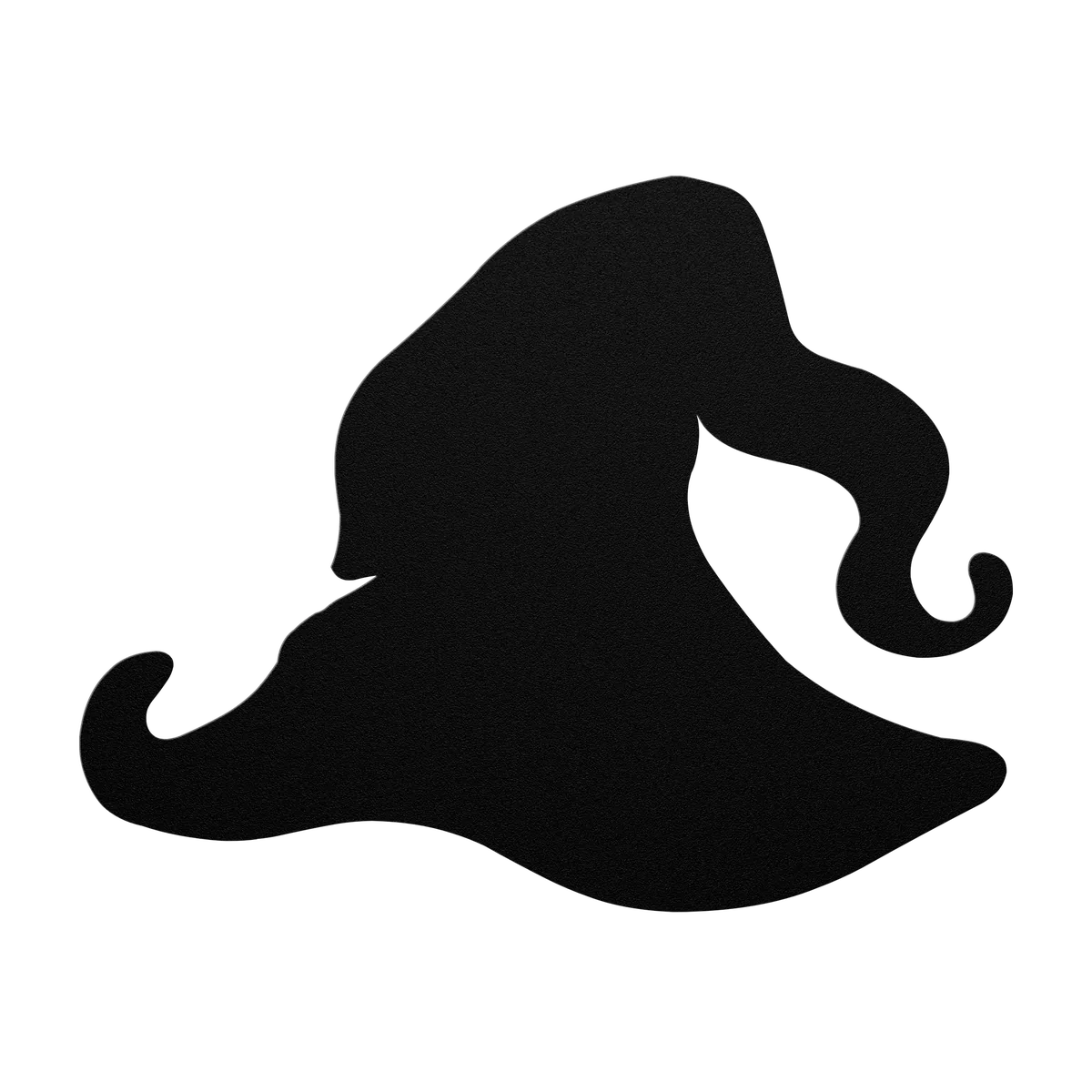 Halloween Long Tail Witch Hat Metal Sign