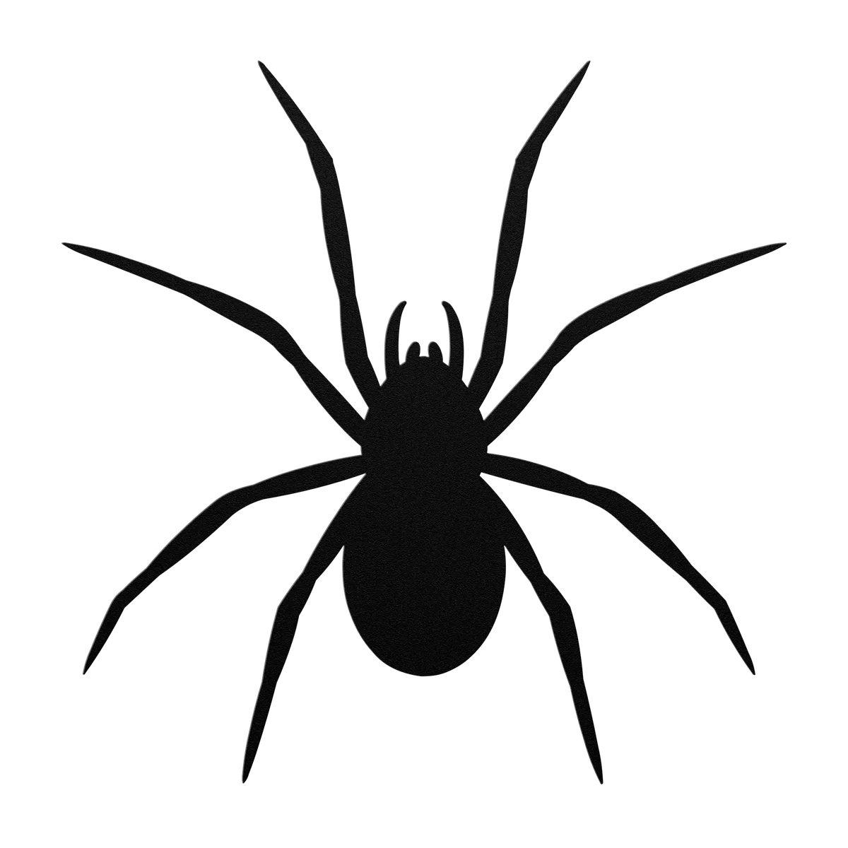Halloween Long Thin Leg Spider Metal Sign