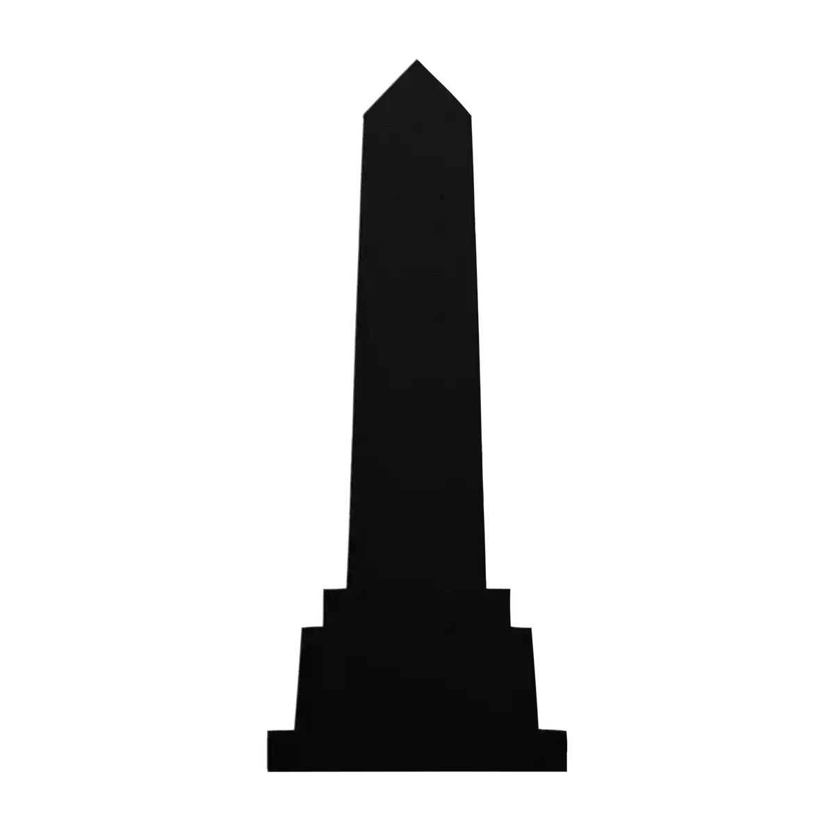 Halloween Obelisk Metal Sign