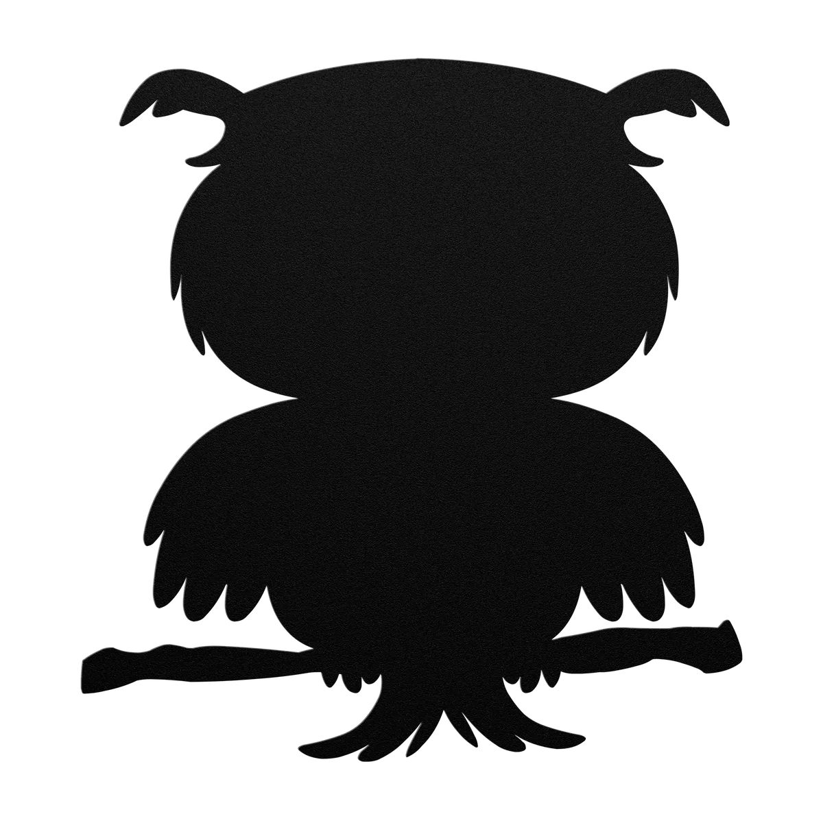 Halloween Perched Owl Metal Sign